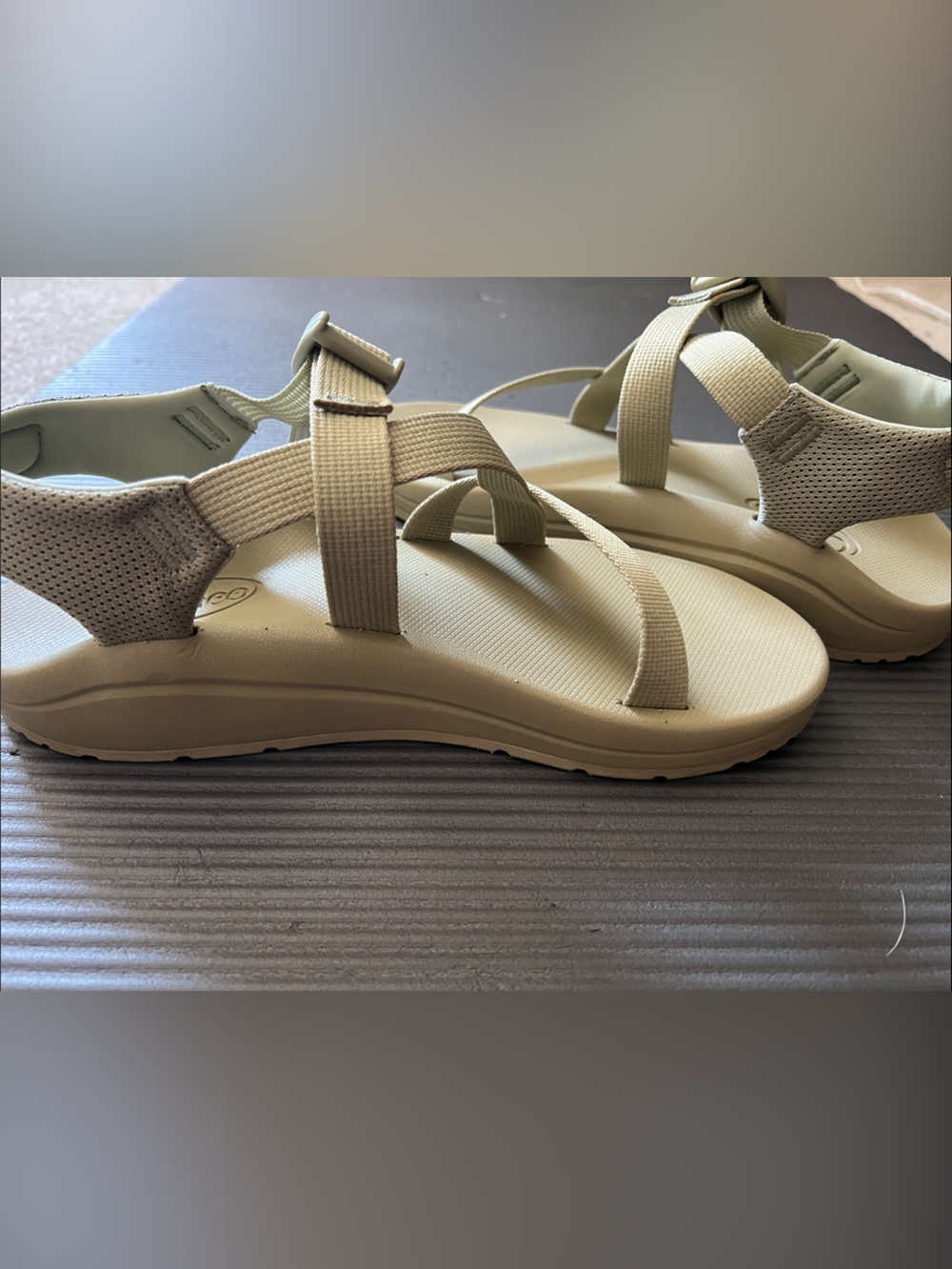 Chaco Women’s Sandals in Beige - Adjustable Straps - Picture 4 of 5